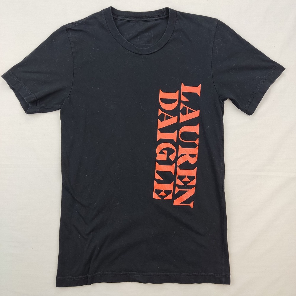 Lauren Daigle T-Shirt Unisex S Black World Tour Concert Graphic Short Sleeve Tee